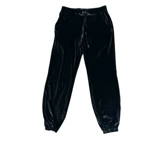 Chaser Velour Joggers in Black Size Small - NWOT